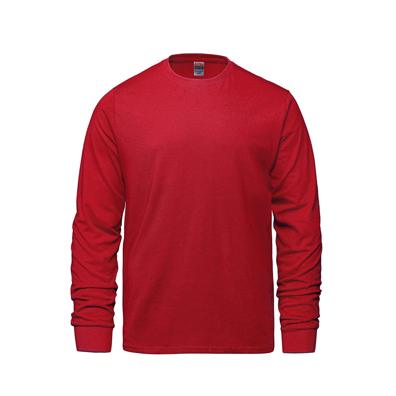 Load image into Gallery viewer, S05615 - Breeze - Adult RING SPUN Combed Cotton Long Sleeve Crewneck T-Shirt
