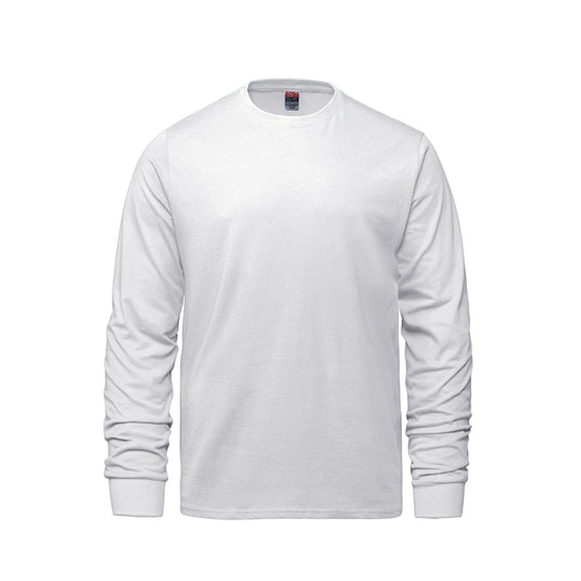 S05615 - Breeze - Adult RING SPUN Combed Cotton Long Sleeve Crewneck T-Shirt