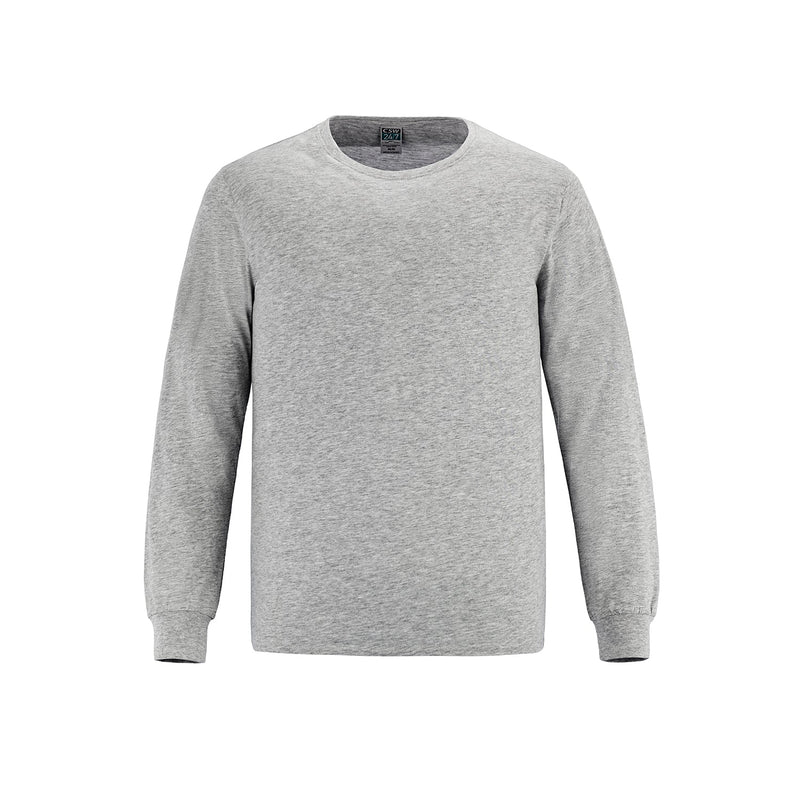 Load image into Gallery viewer, S05615 - Breeze - Adult Ring Spun Combed Cotton Long Sleeve Crewneck T-Shirt
