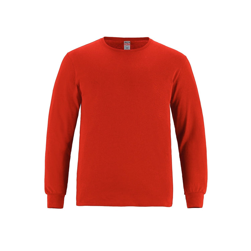 S05615 - Breeze - Adult RING SPUN Combed Cotton Long Sleeve Crewneck T –  Canada Sportswear Corp