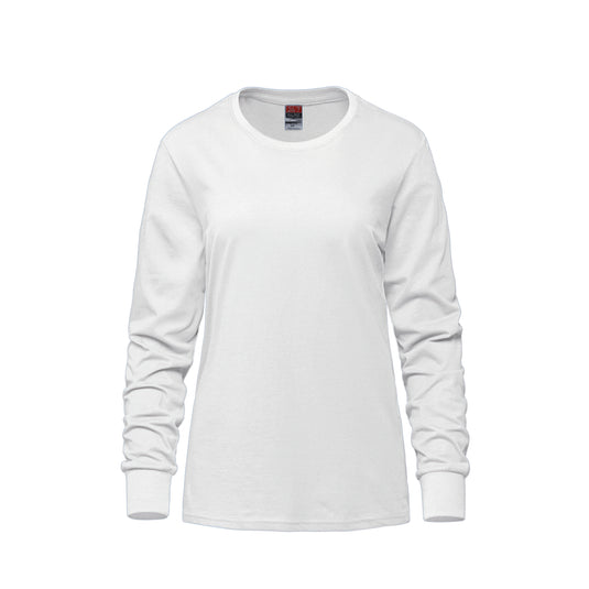 S05616 - Breeze - Ladies RING SPUN Combed Cotton Long Sleeve Crewneck T-Shirt