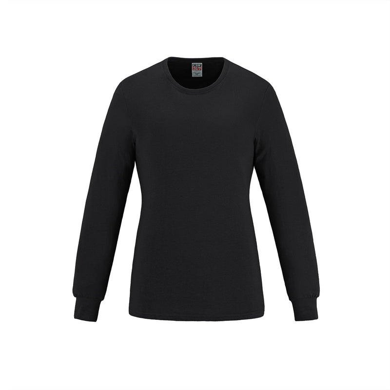 S05616 - Breeze - Ladies Ring Spun Combed Cotton Long Sleeve Crewneck –  Canada Sportswear Corp