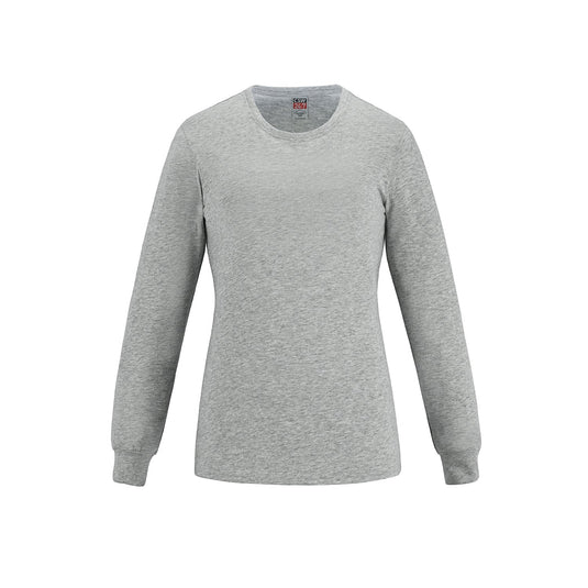 S05616 - Breeze - Ladies Ring Spun Combed Cotton Long Sleeve Crewneck –  Canada Sportswear Corp