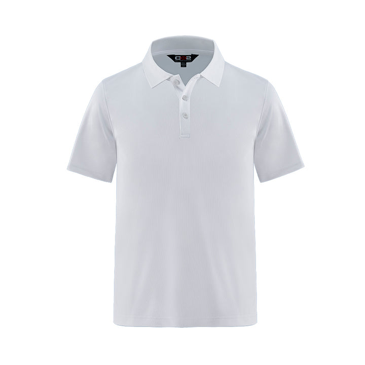 CX2 Elite YouthCotton-Poly-Spandex Pique Polo — White