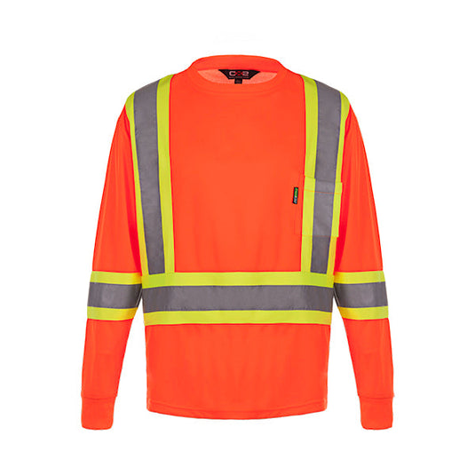 S05970 Lookout Adult Long Sleeve Hi Vis T Shirt Canada