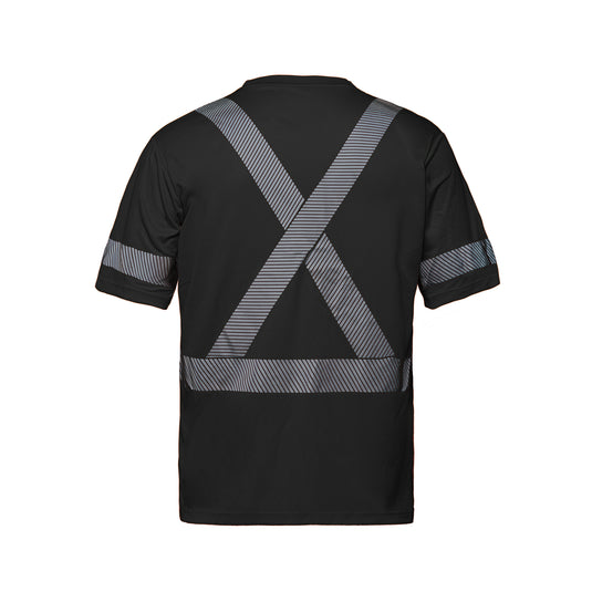 S05980 - LUMEN - Hi-VIS T-shirt with Segmented Stripes