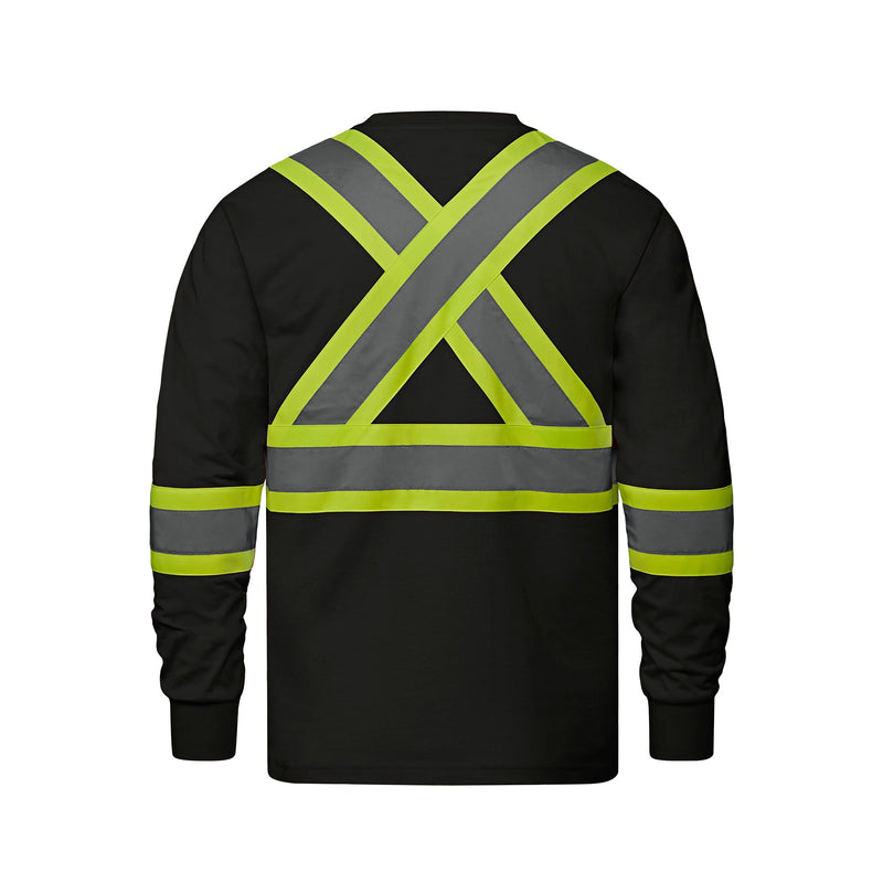 Chargez l&#39;image dans la visionneuse de la galerie, S05995 - Paramount - Cotton Long Sleeve Hi-Vis T-Shirt
