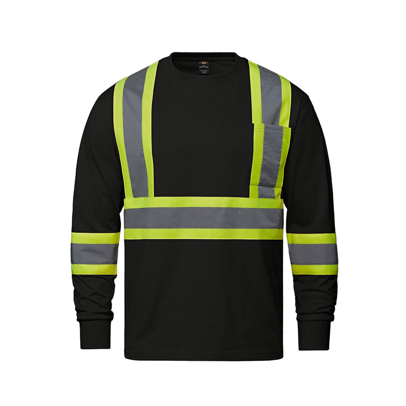 Chargez l&#39;image dans la visionneuse de la galerie, S05995 - Paramount - Cotton Long Sleeve Hi-Vis T-Shirt
