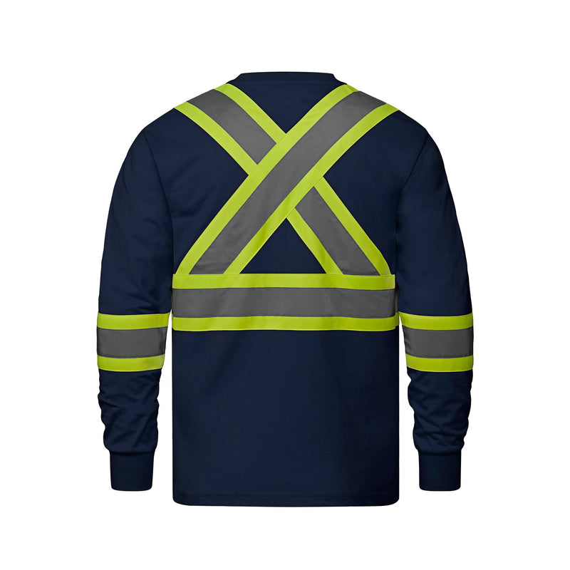 Chargez l&#39;image dans la visionneuse de la galerie, S05995 - Paramount - Cotton Long Sleeve Hi-Vis T-Shirt
