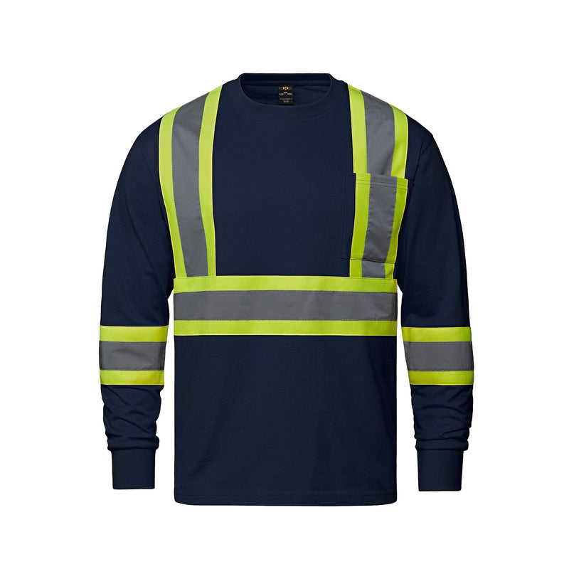 Chargez l&#39;image dans la visionneuse de la galerie, S05995 - Paramount - Cotton Long Sleeve Hi-Vis T-Shirt
