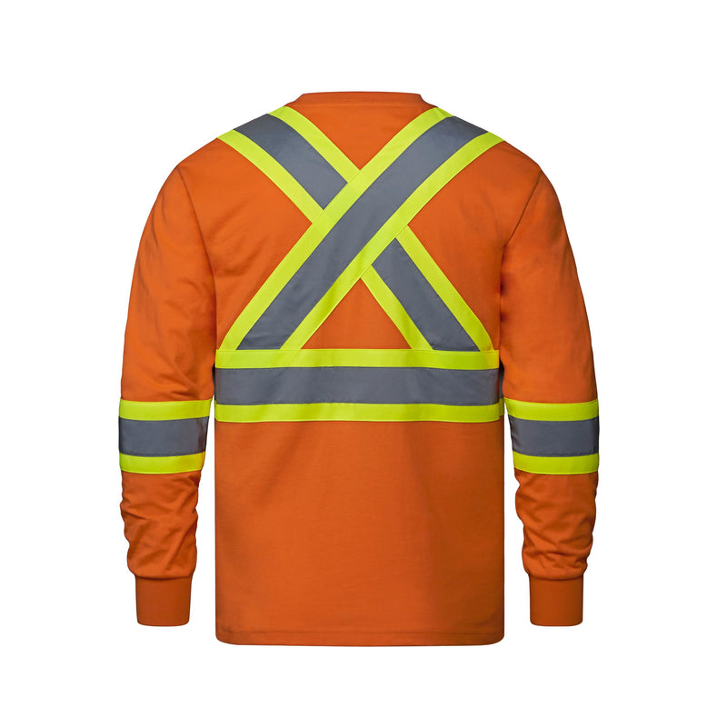 Chargez l&#39;image dans la visionneuse de la galerie, S05995 - Paramount - Cotton Long Sleeve Hi-Vis T-Shirt
