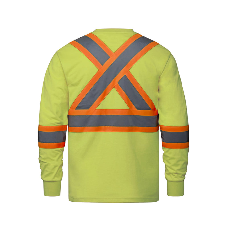 Chargez l&#39;image dans la visionneuse de la galerie, S05995 - Paramount - Cotton Long Sleeve Hi-Vis T-Shirt
