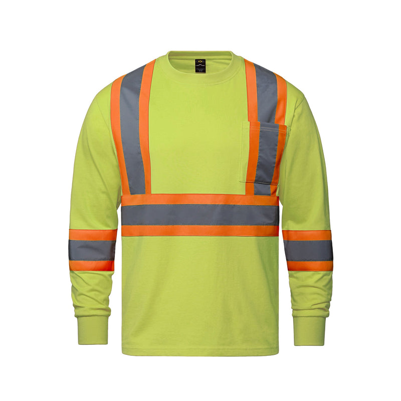 Chargez l&#39;image dans la visionneuse de la galerie, S05995 - Paramount - Cotton Long Sleeve Hi-Vis T-Shirt
