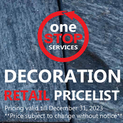 Liste de Prix Décoration